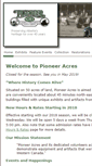 Mobile Screenshot of pioneeracres.ab.ca